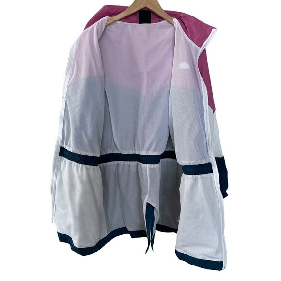 Nike Sportswear Icon Clash Track Jacket Windbreaker Pink Blue Women’s Size Large - Picture 5 of 16